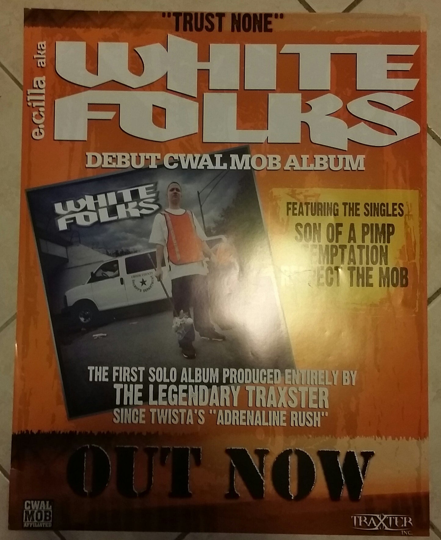 E.C Illa aka White Folks | Poster 18x24