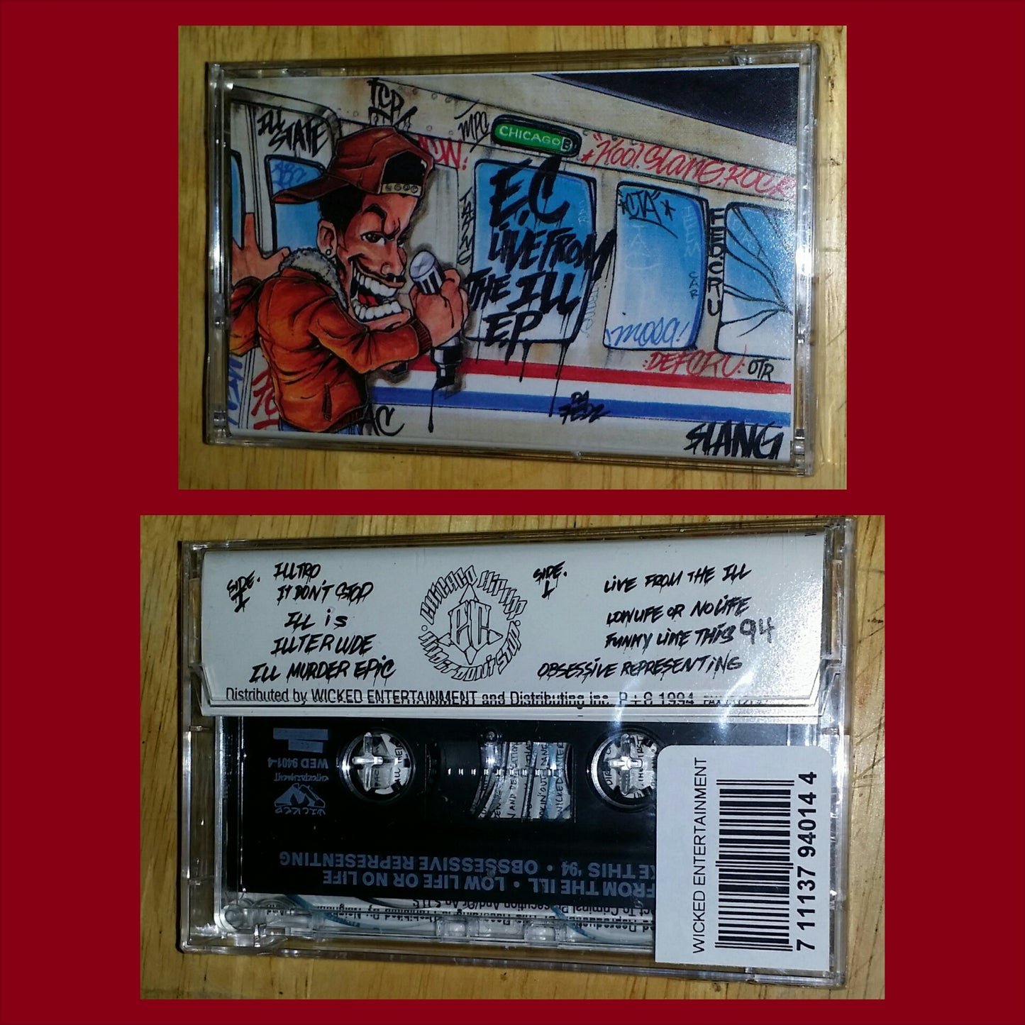 E.C Illa - Live From The Ill E.P. | Cassette
